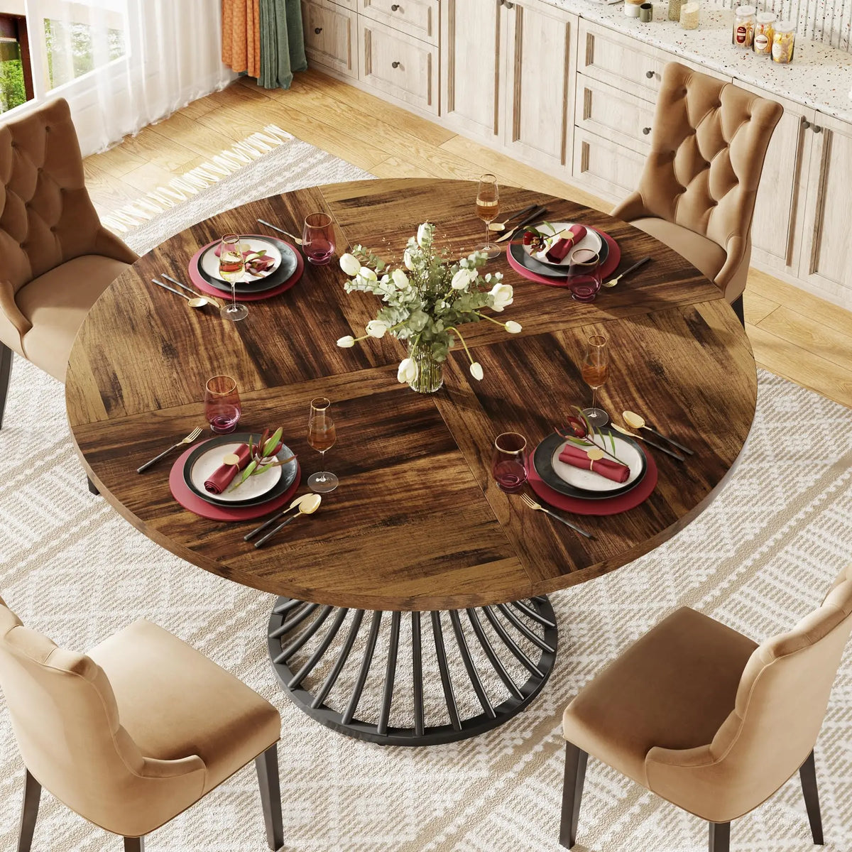 Circle Kitchen Table,