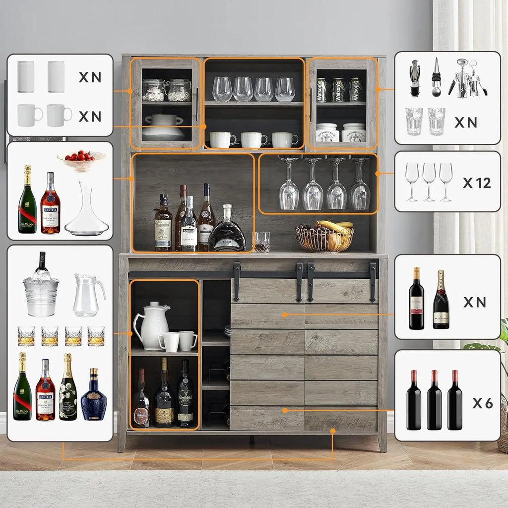 Coffee Bar Cabinet
