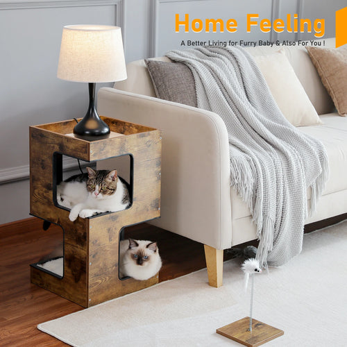Cat Condo, Super comfy lounge, Also a Bedside table