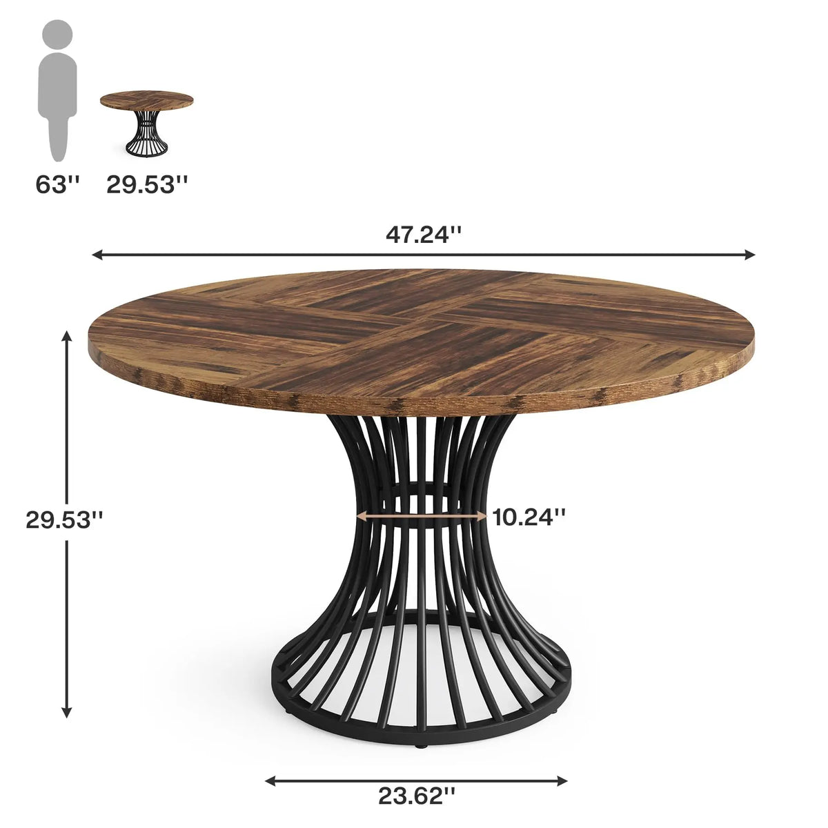 Circle Kitchen Table,