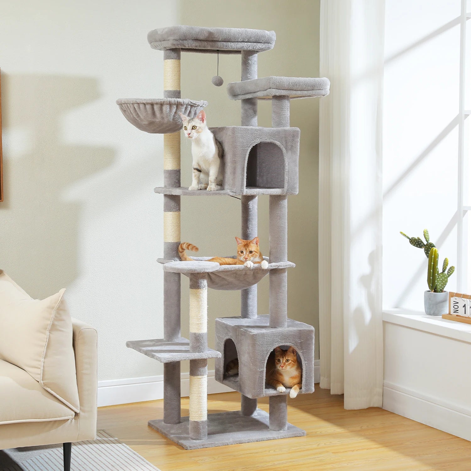Large Cat Tree Tall Cat Tower