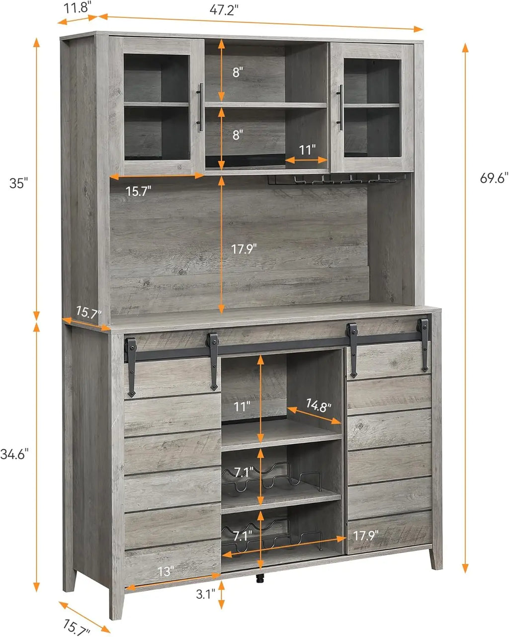 Coffee Bar Cabinet