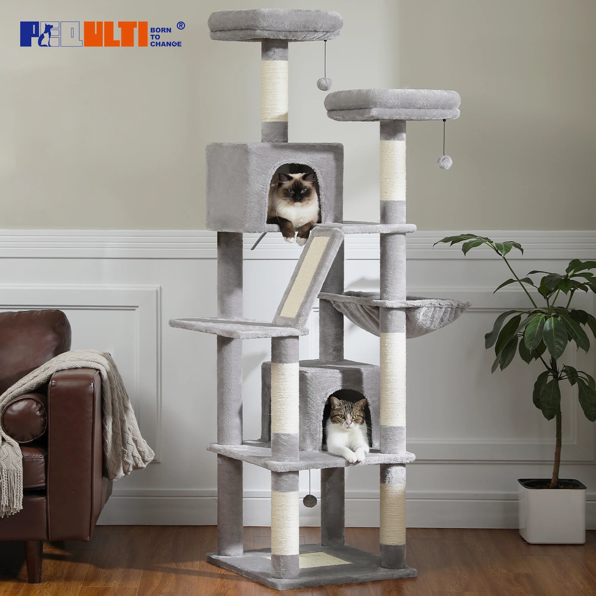 Large Cat Tree Tall Cat Tower