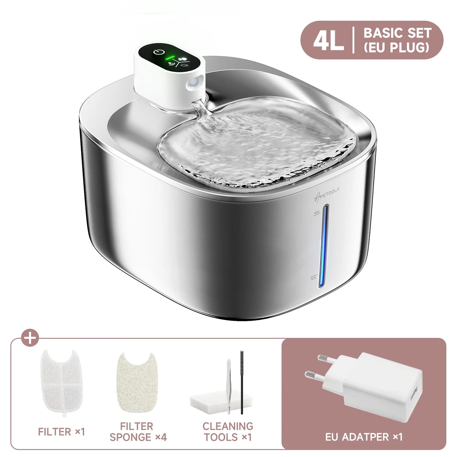 Drinking fountain for cats/dogs
