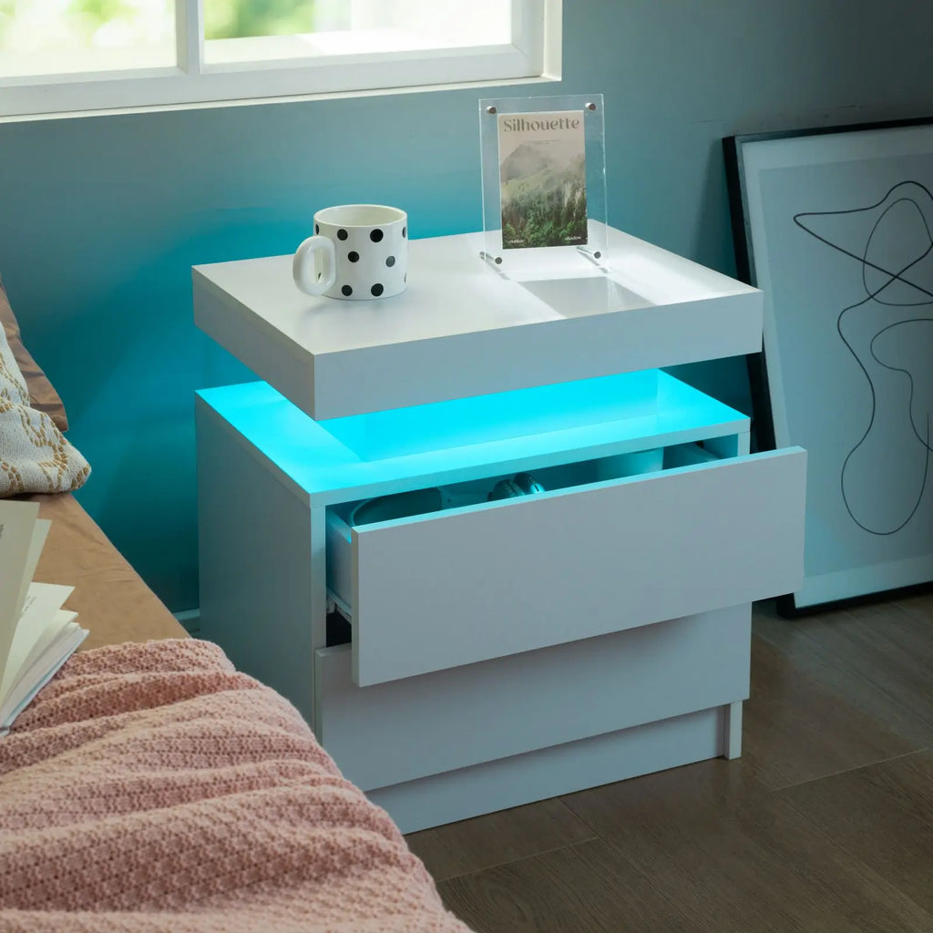 2 LED Nightstand