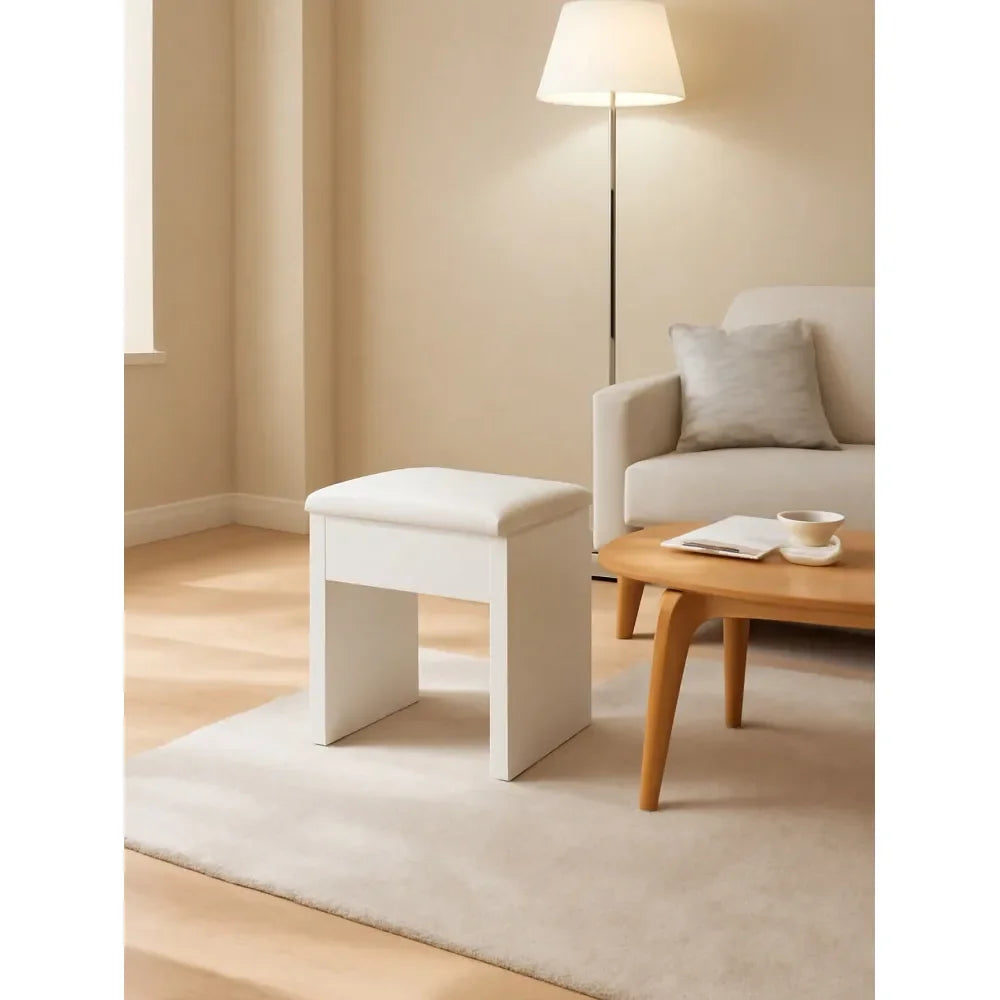 Stool With Soft Cushioned Seat